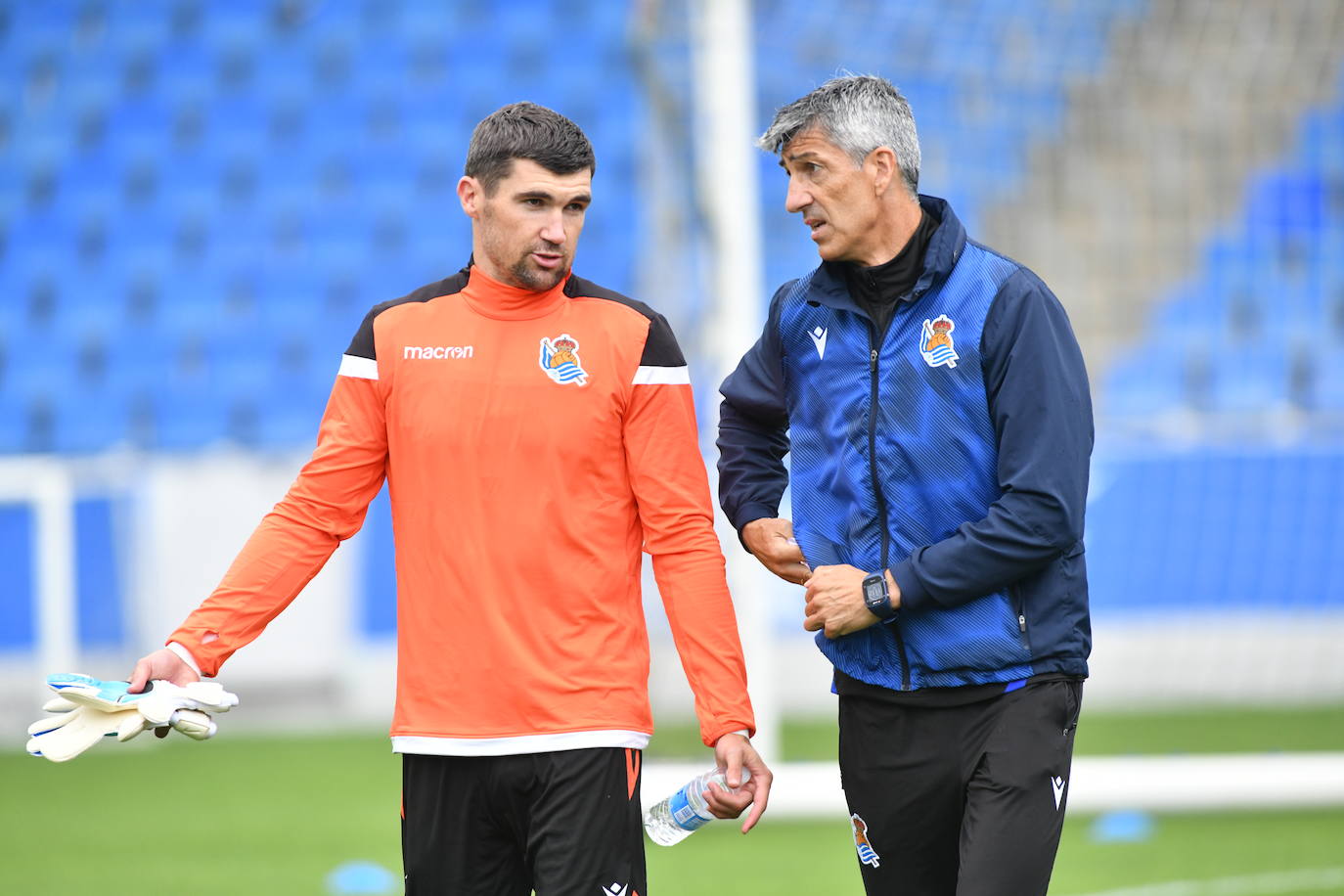 Fotos: Las mejores imágenes del entrenamiento de la Real Sociedad