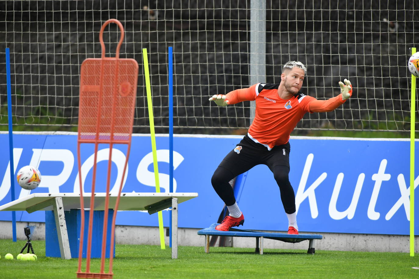 Fotos: Las mejores imágenes del entrenamiento de la Real Sociedad