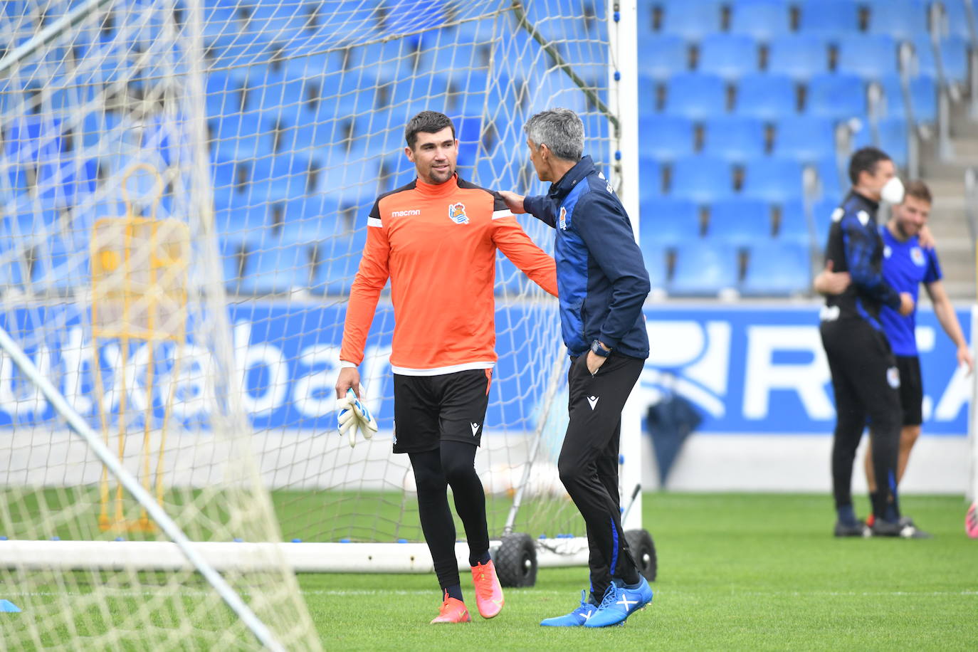 Fotos: Las mejores imágenes del entrenamiento de la Real Sociedad