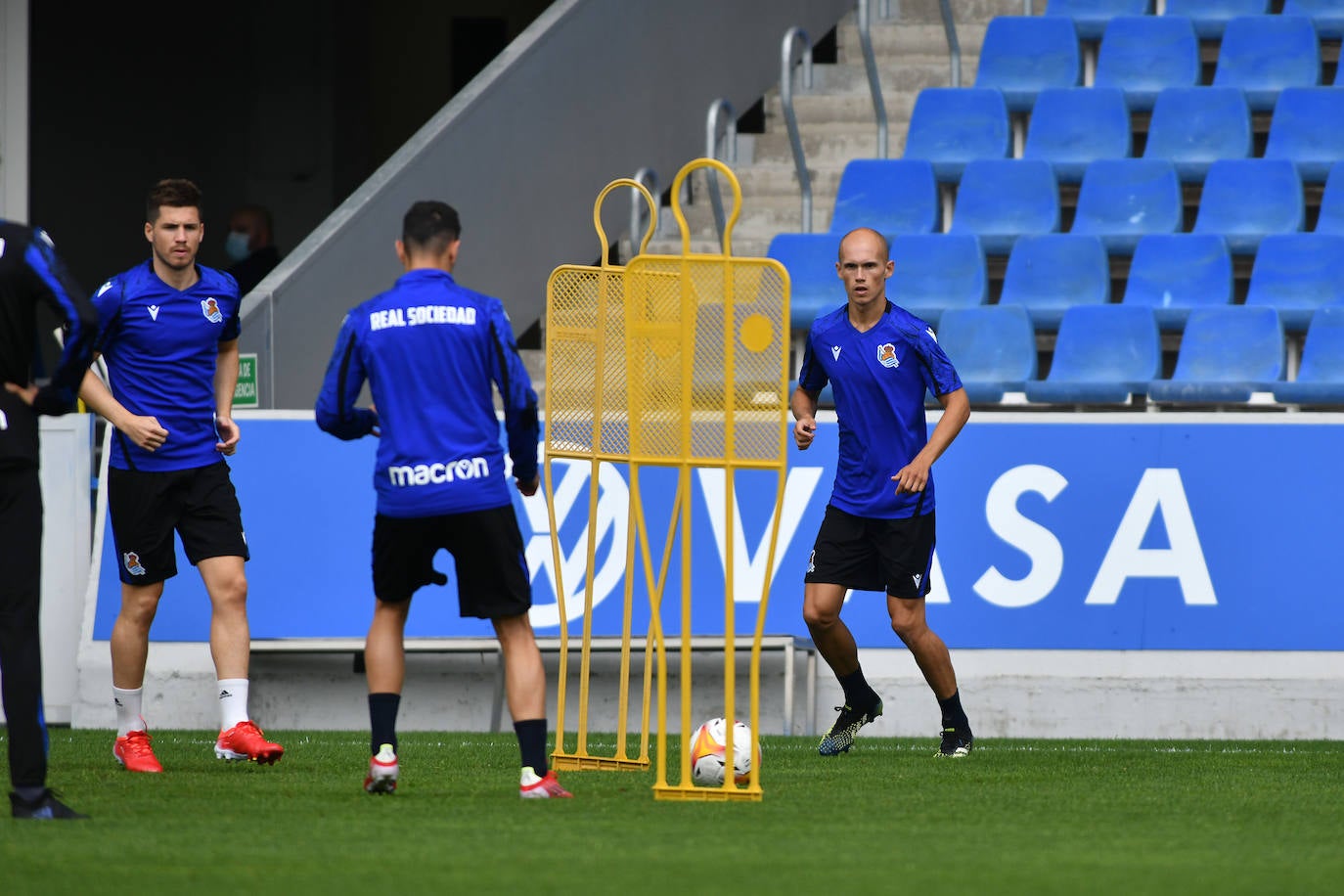 Fotos: Las mejores imágenes del entrenamiento de la Real Sociedad