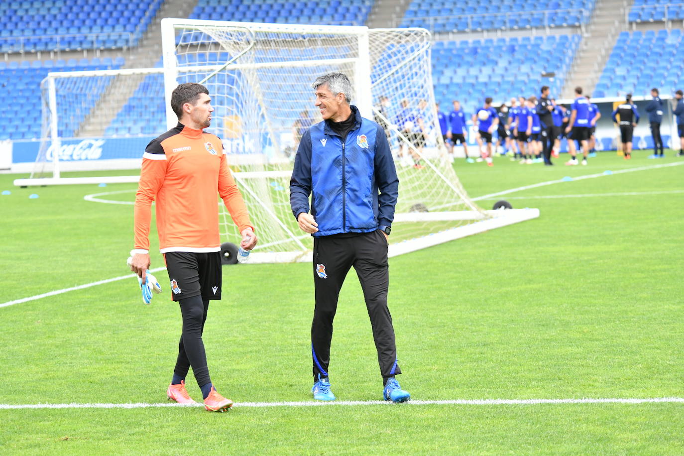 Fotos: Las mejores imágenes del entrenamiento de la Real Sociedad