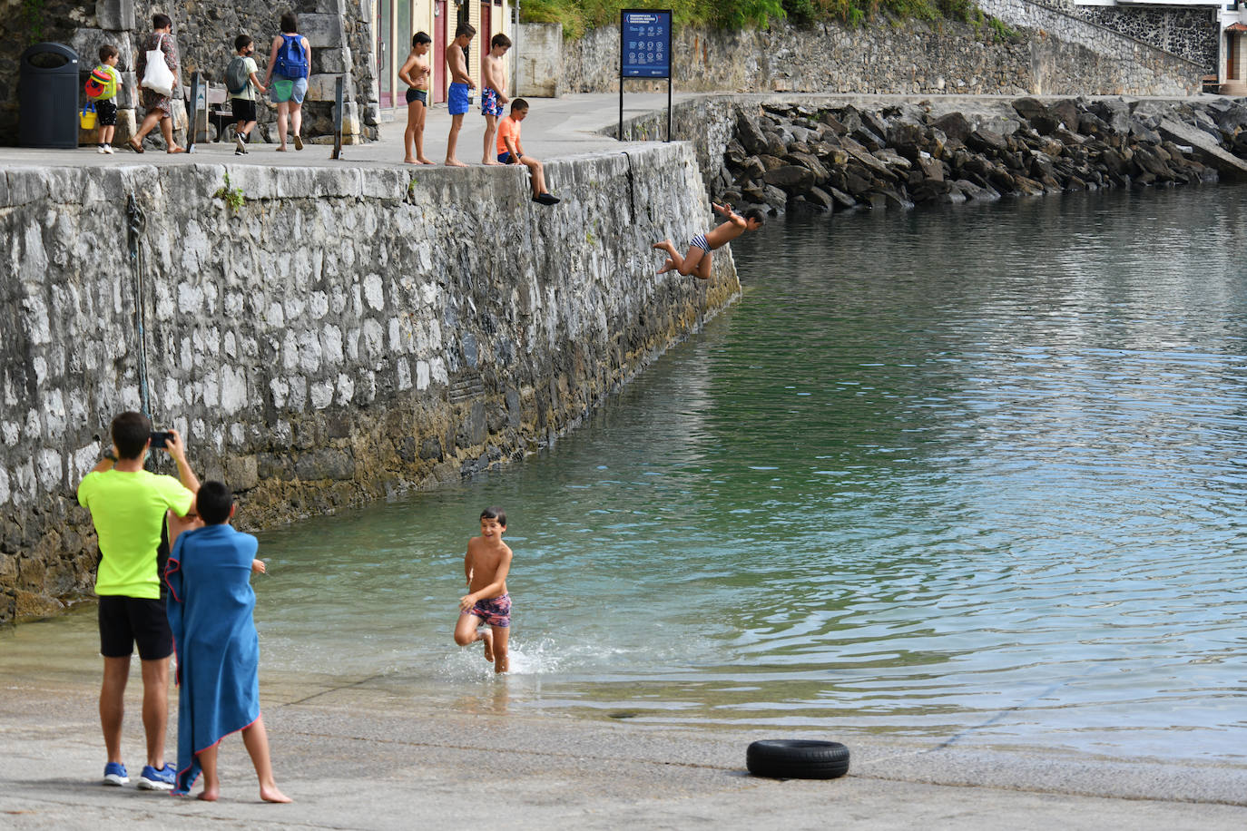 El buen tiempo empieza a asomarse después de una semana reinada por las lluvias