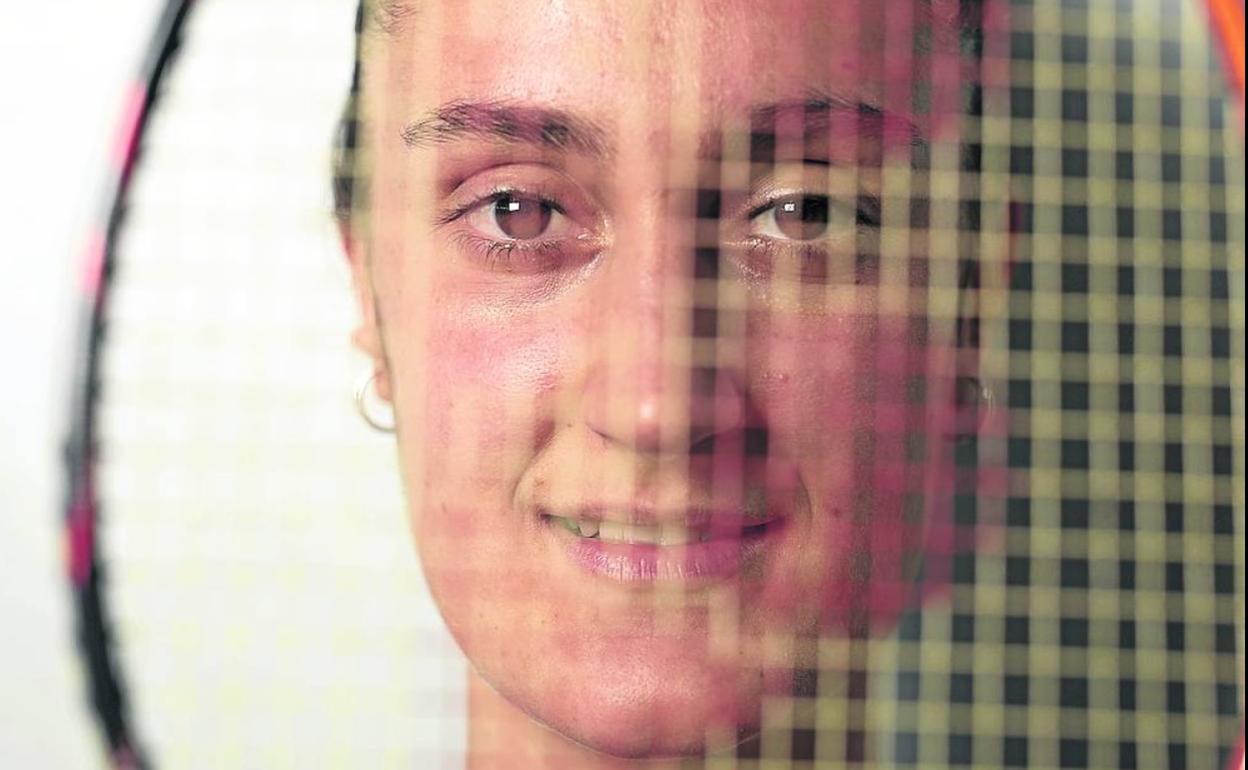 Clara Azurmendi posa tras uno de sus últimos entrenamientos antes de partir a Tokio. 