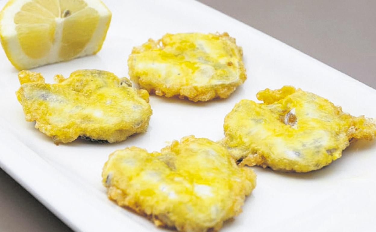 Receta de kokotxas de merluza rebozadas de Amaia Ortuzar