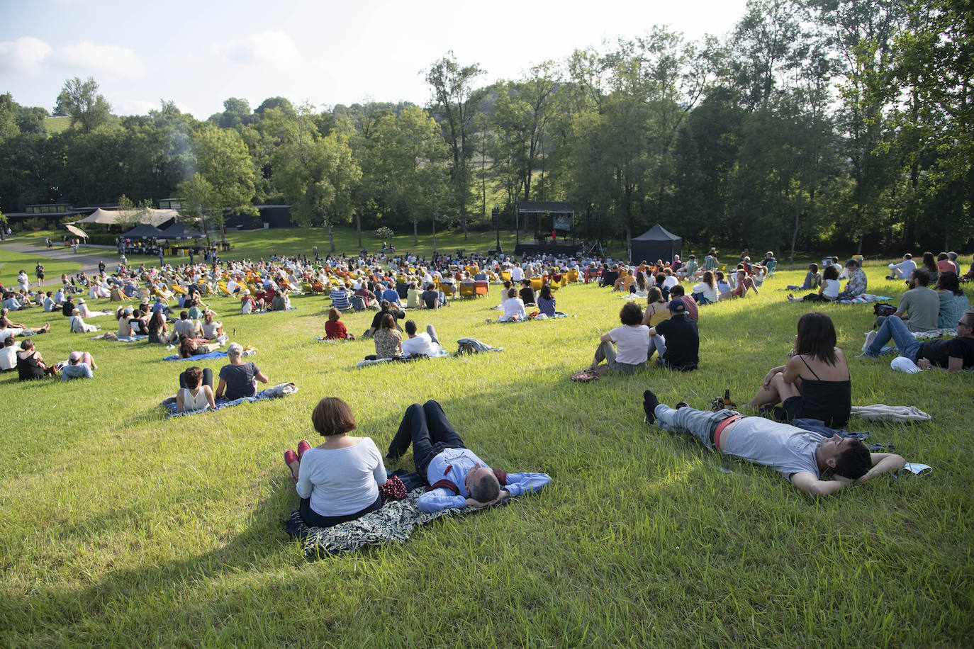 Fotos: Cécile McLorian en el concierto de adelanto del Jazzaldia