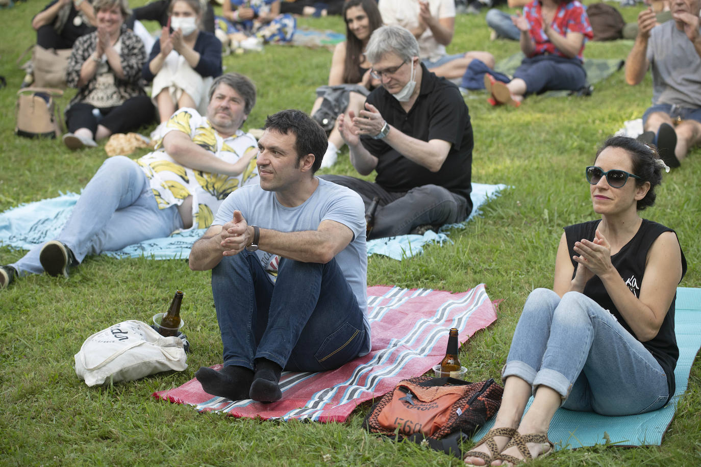 Fotos: Cécile McLorian en el concierto de adelanto del Jazzaldia