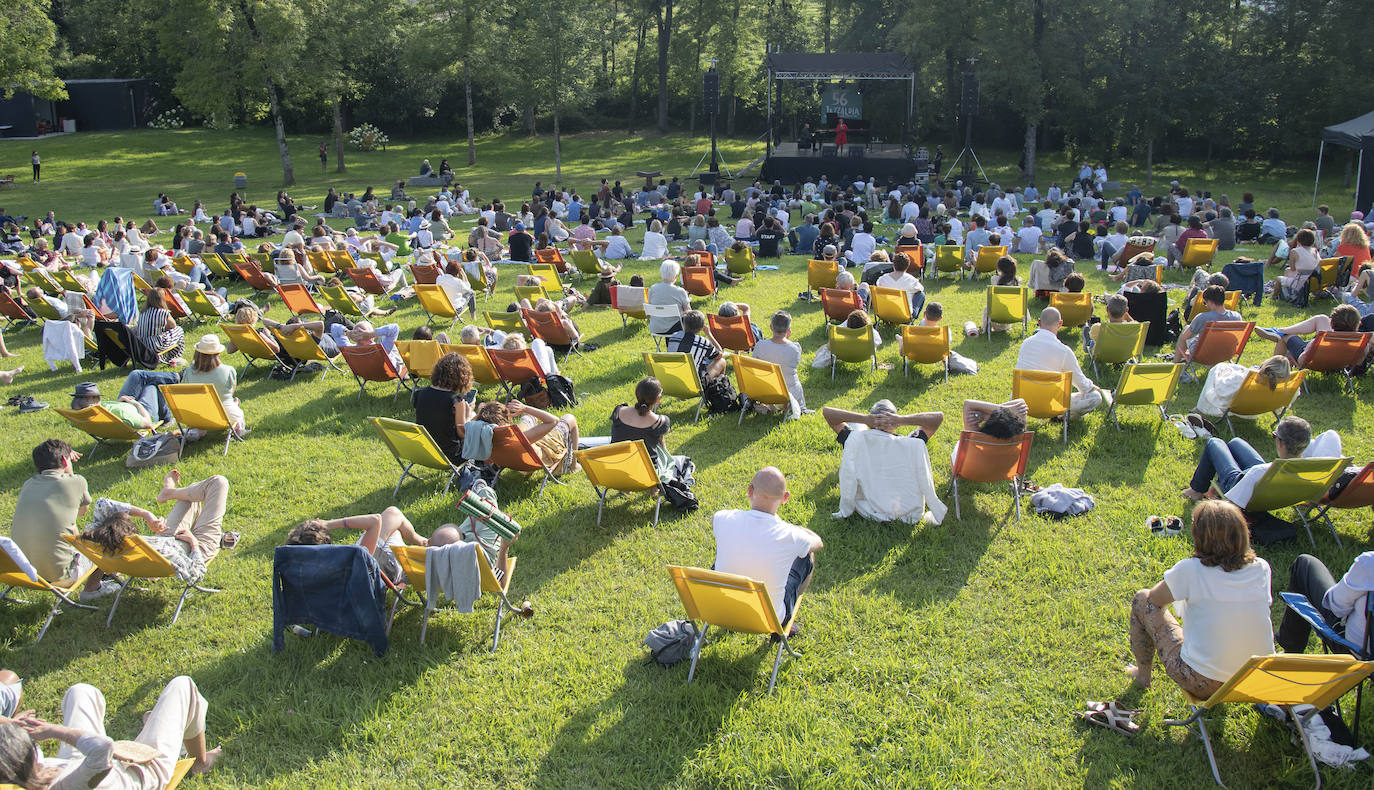 Fotos: Cécile McLorian en el concierto de adelanto del Jazzaldia