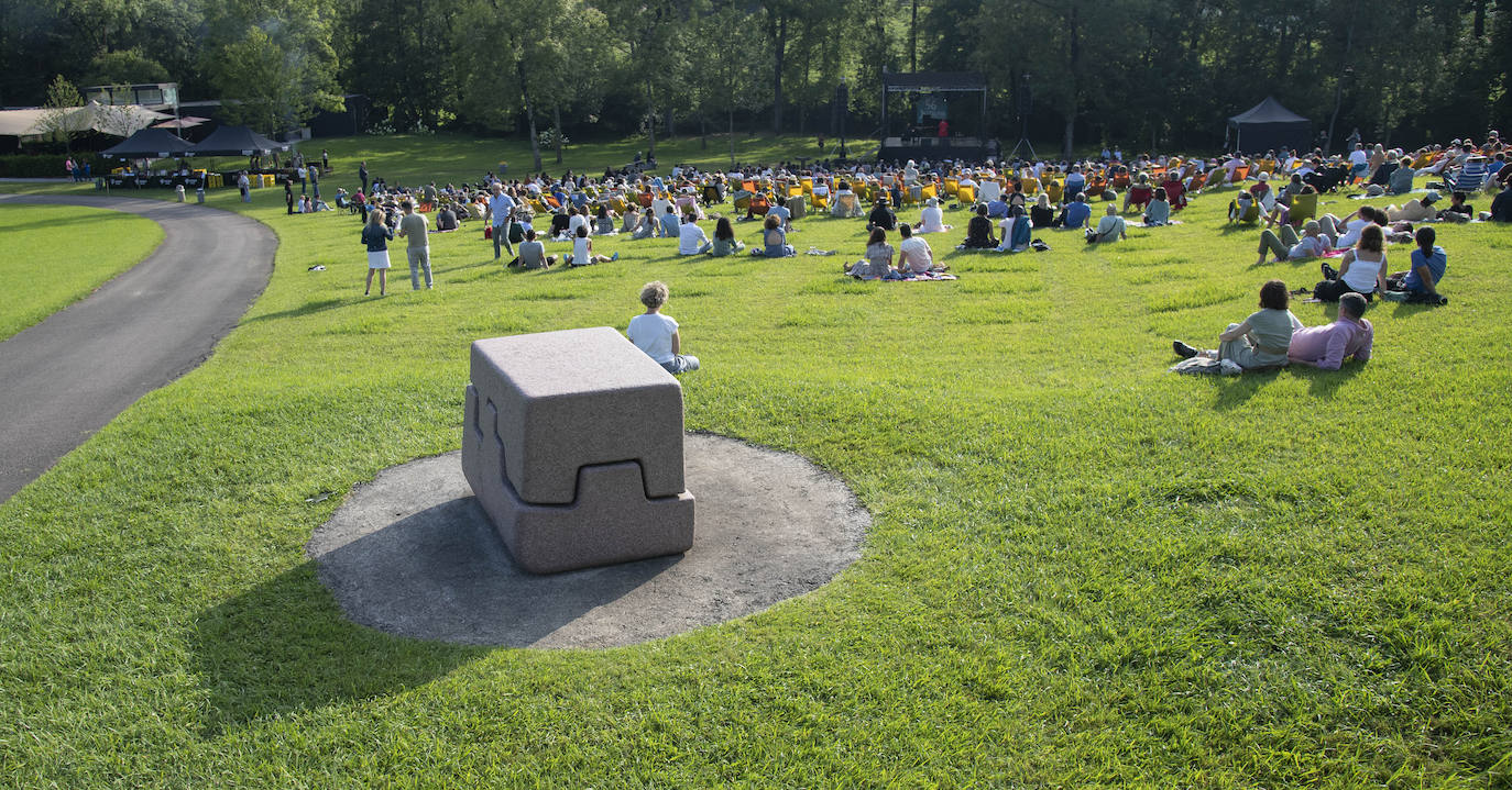 Fotos: Cécile McLorian en el concierto de adelanto del Jazzaldia