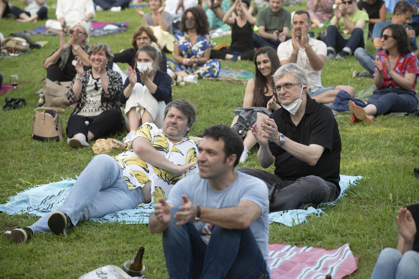 Fotos: Cécile McLorian en el concierto de adelanto del Jazzaldia