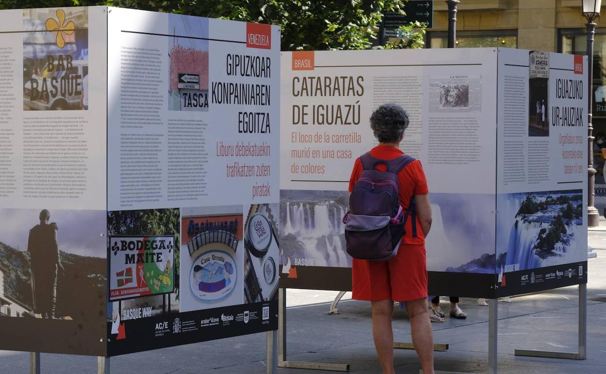 Exposición: Los vascos que viajaron a América regresan a Donostia con 'Basque Way'