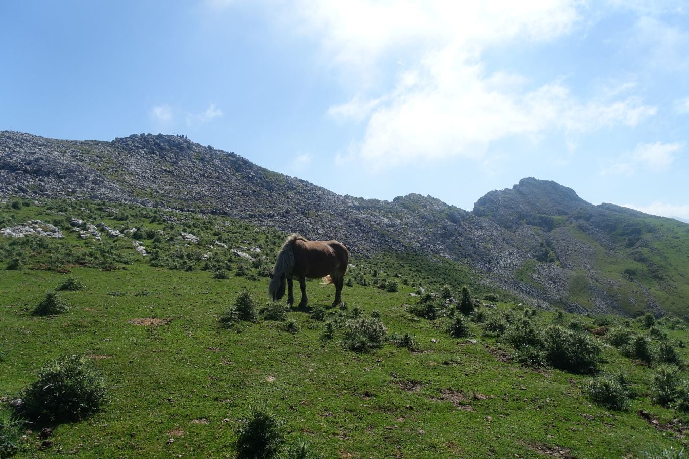 La cima más popular de la sierra de Aloña ofrece una magníficas vistas del Alto Deba y los montes que le rodean