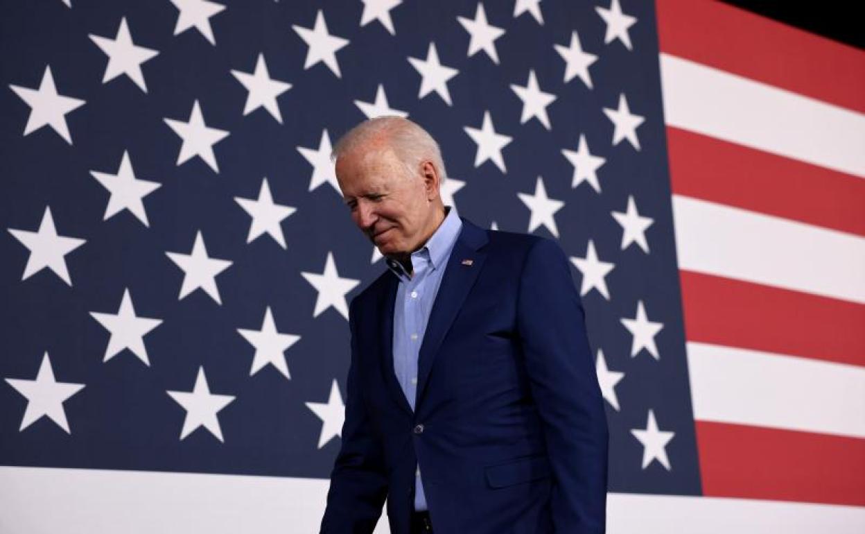 El presidente del Estados Unidos Joe Biden. 