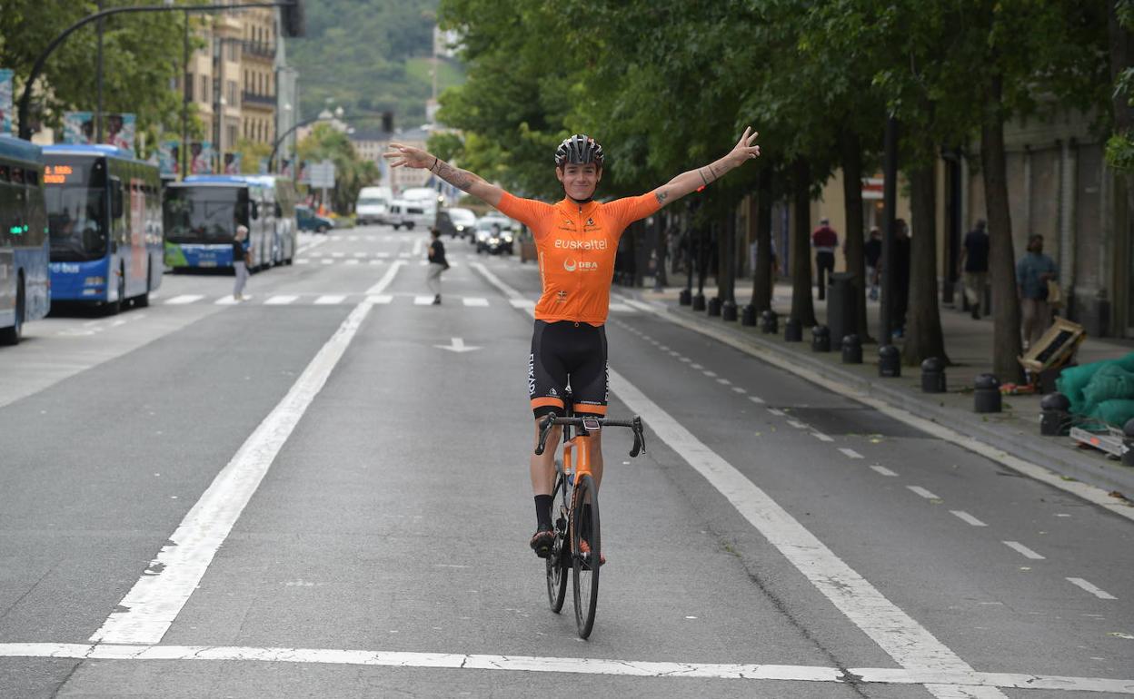 Xabier Mikel Azparren, en el Boulevard. 