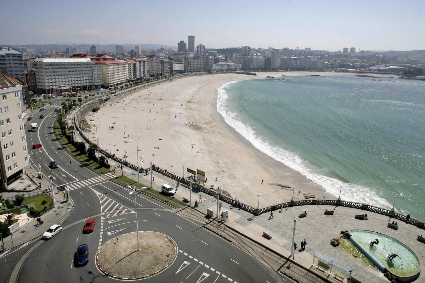 Playa de Riazor, A Coruña