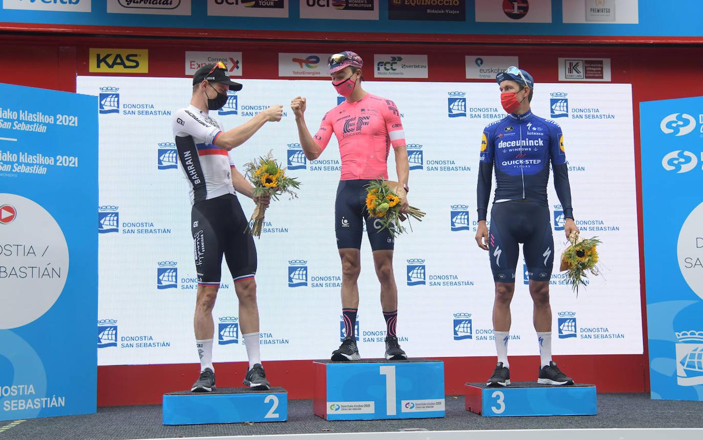 Fotos: Las mejores imáganes de la Clásica de San Sebastián 2021