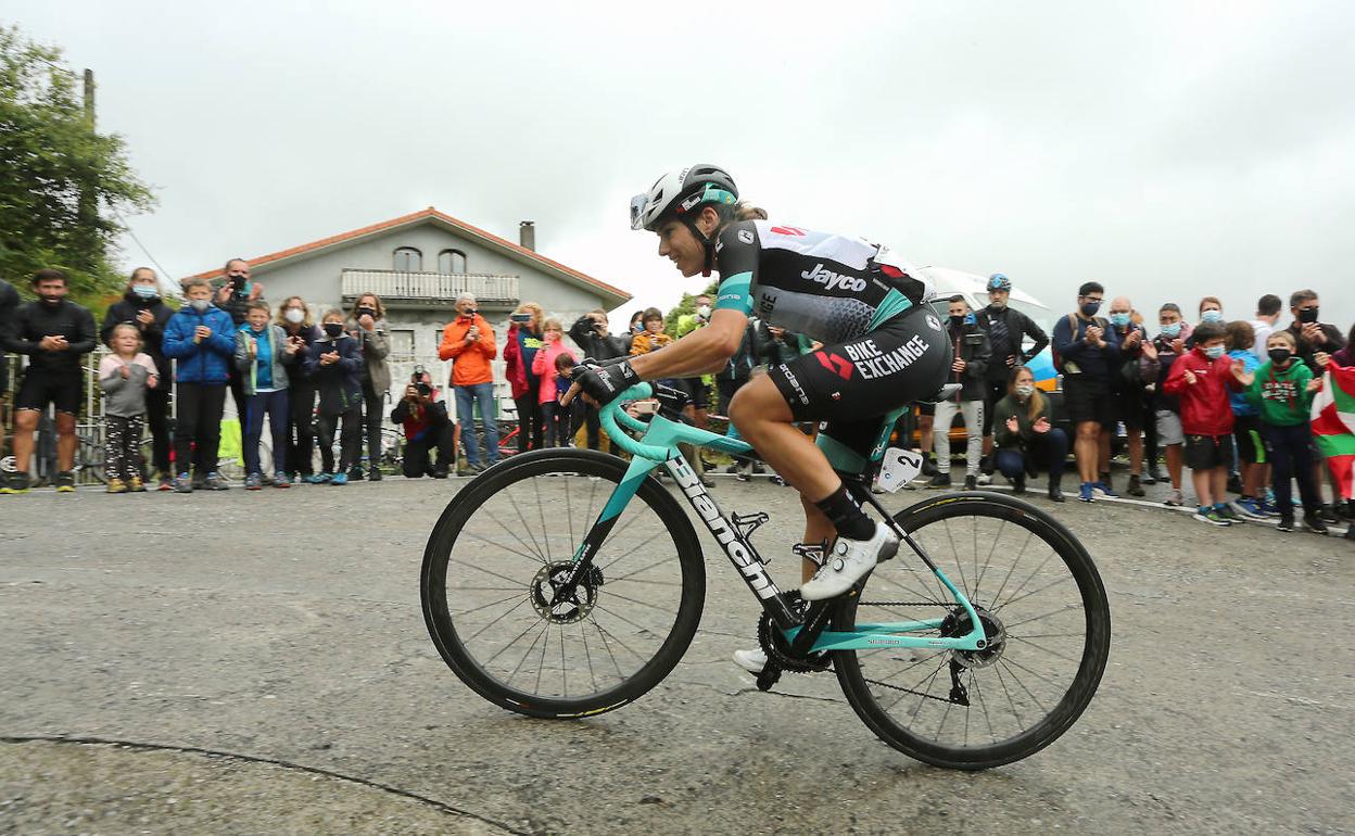 Ane Santesteban a su paso por Murgil. 