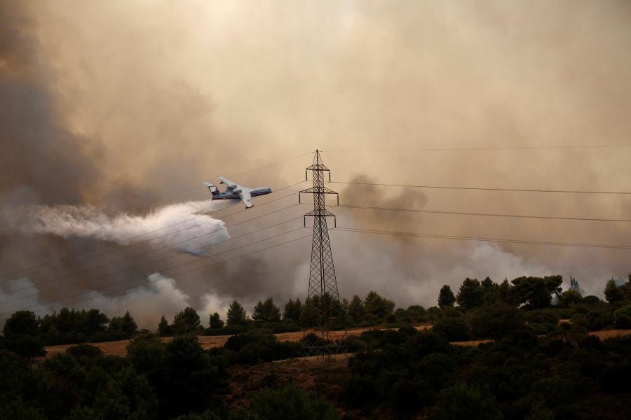 Fotos: Ola de calor en Grecia