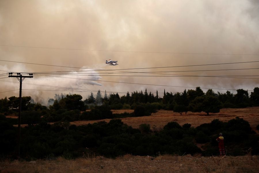 Fotos: Ola de calor en Grecia
