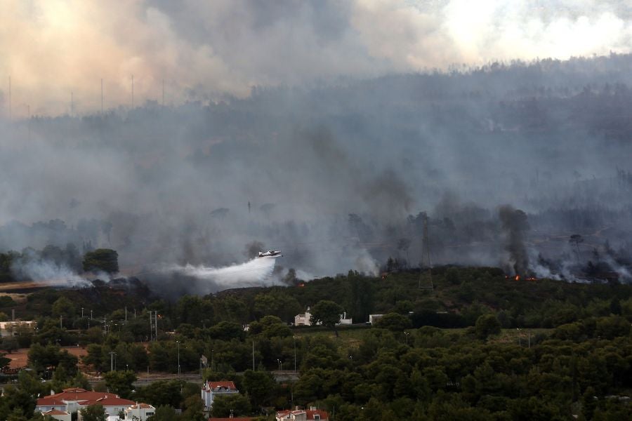 Fotos: Ola de calor en Grecia