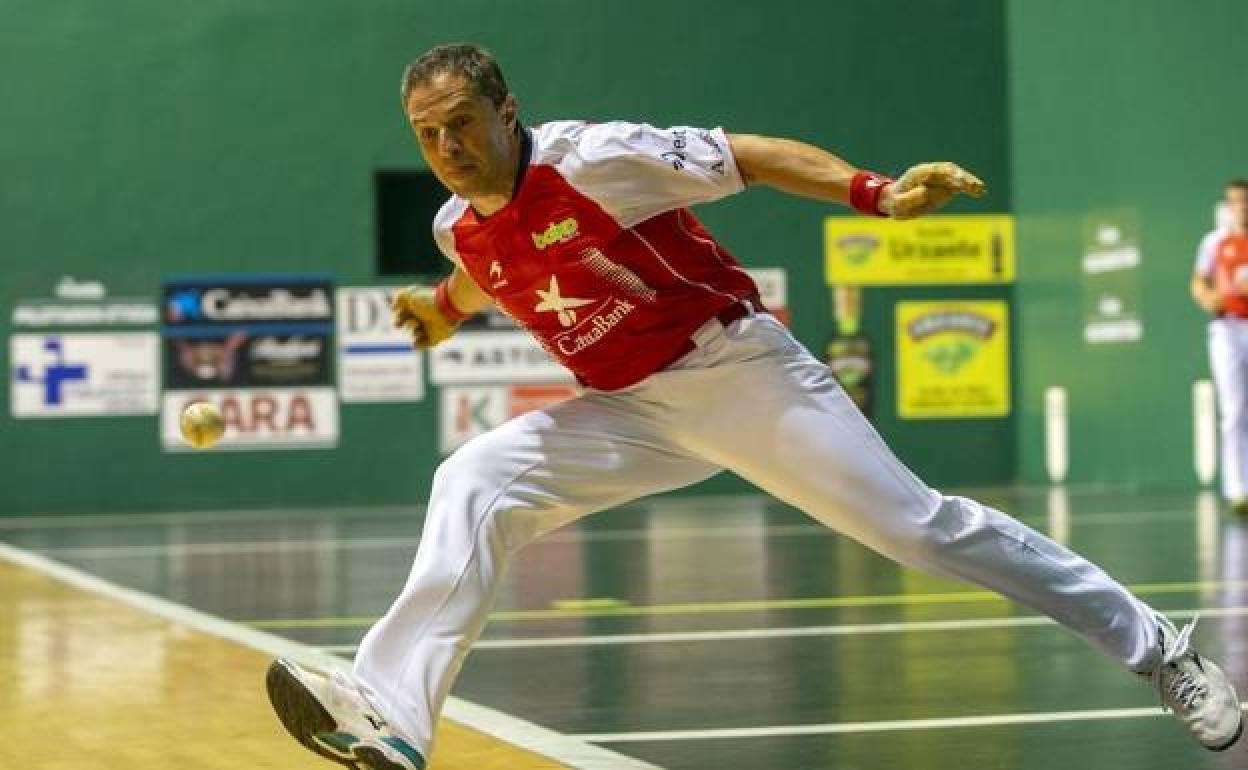 MANO: Aimar Olaizola repite esta tarde en Labastida