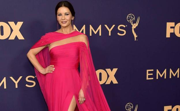 Catherine Zeta-Jones, hace un par de años, en la ceremonia de los Emmy, en Los Ángeles