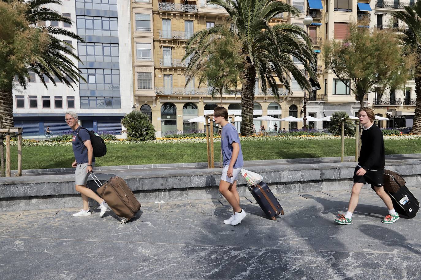 Fotos: Donostia cuelga el cartel de ‘completo’