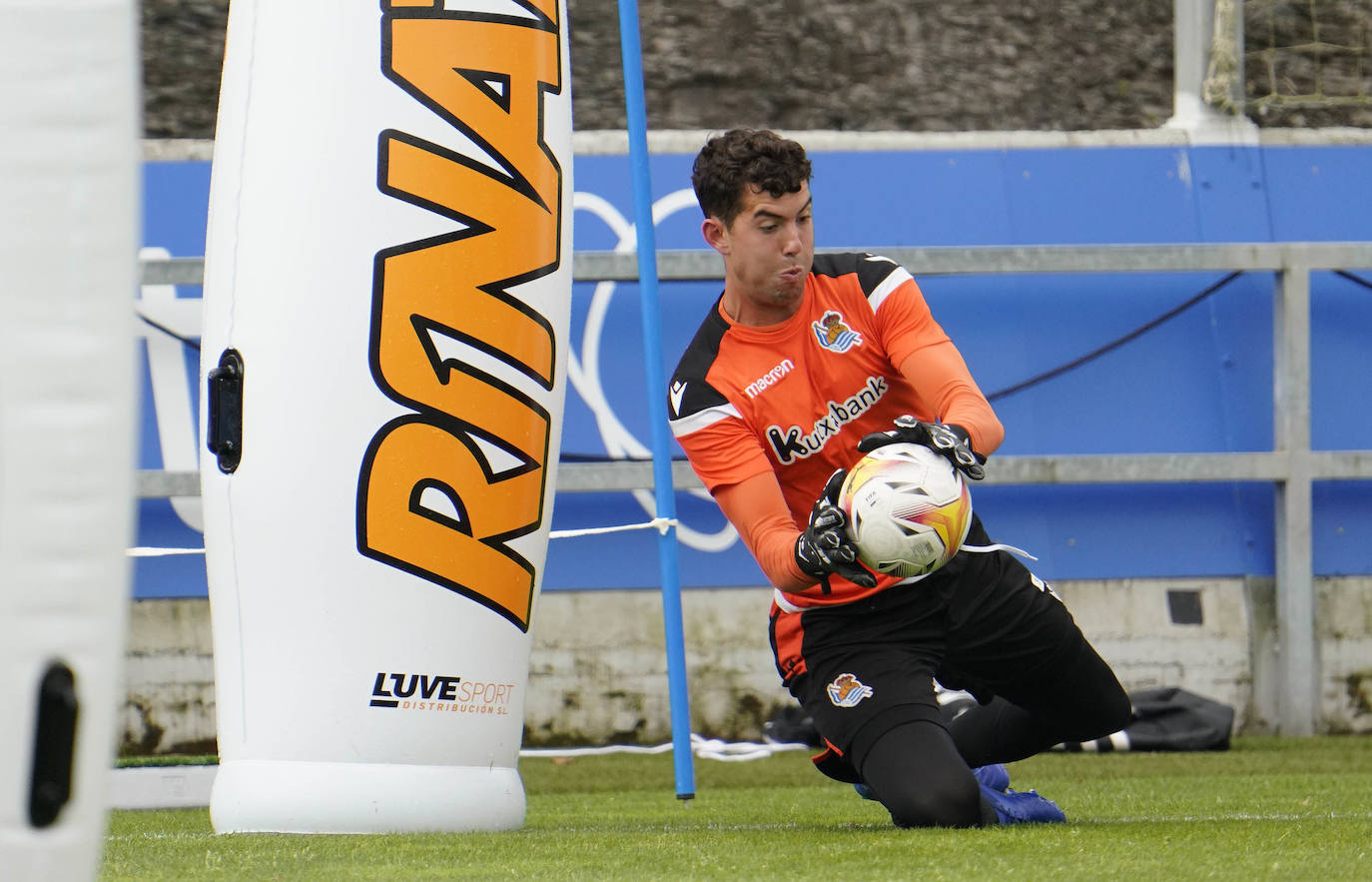 Fotos: Las mejores imágenes del entrenamiento de la Real Sociedad