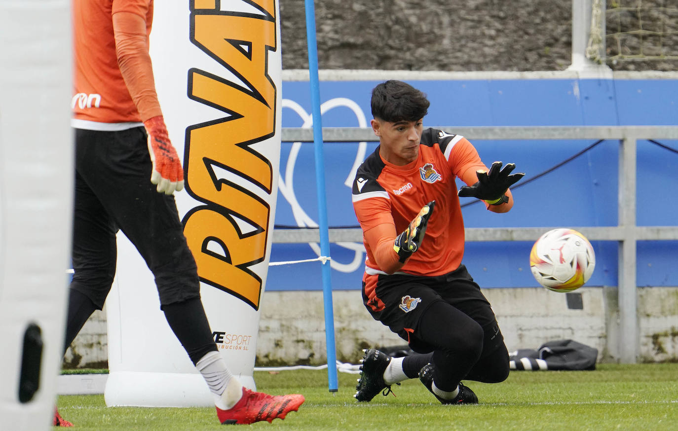 Fotos: Las mejores imágenes del entrenamiento de la Real Sociedad