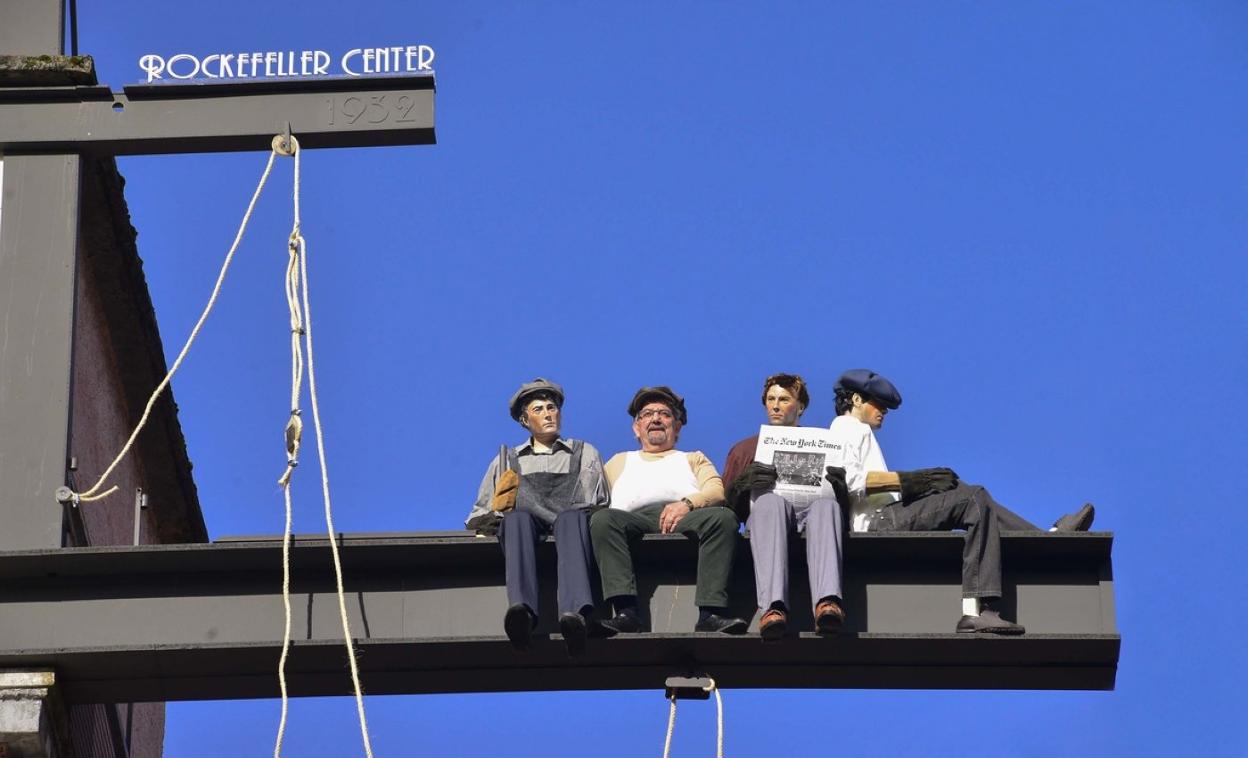 Goikoetxea, en una de sus últimas apariciones carnavaleras en 2016. 