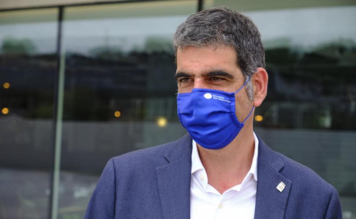 El alcalde de San Sebastián, Eneko Goia. 