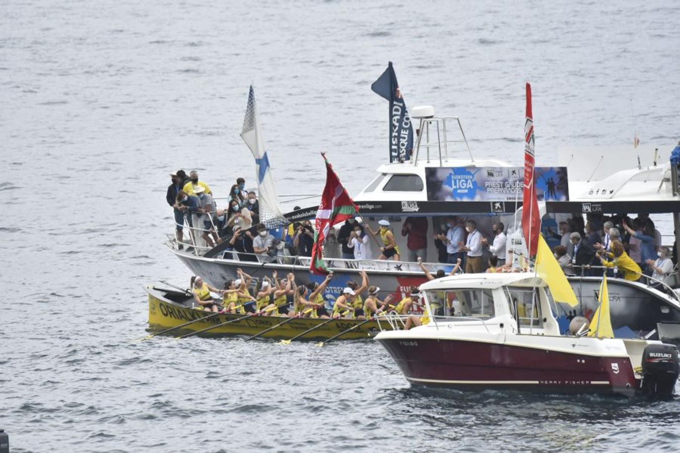 Fotos: Arraun Lagunak hace historia y se lleva su primera Liga Euskotren