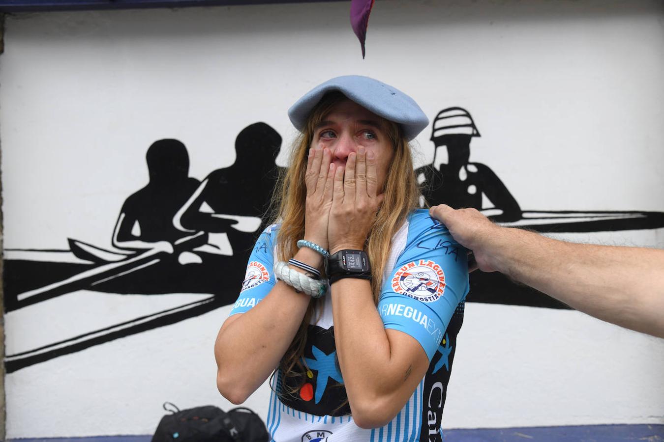 Fotos: Las remeras de Arraun Lagunak ya celebran su Liga Euskotren