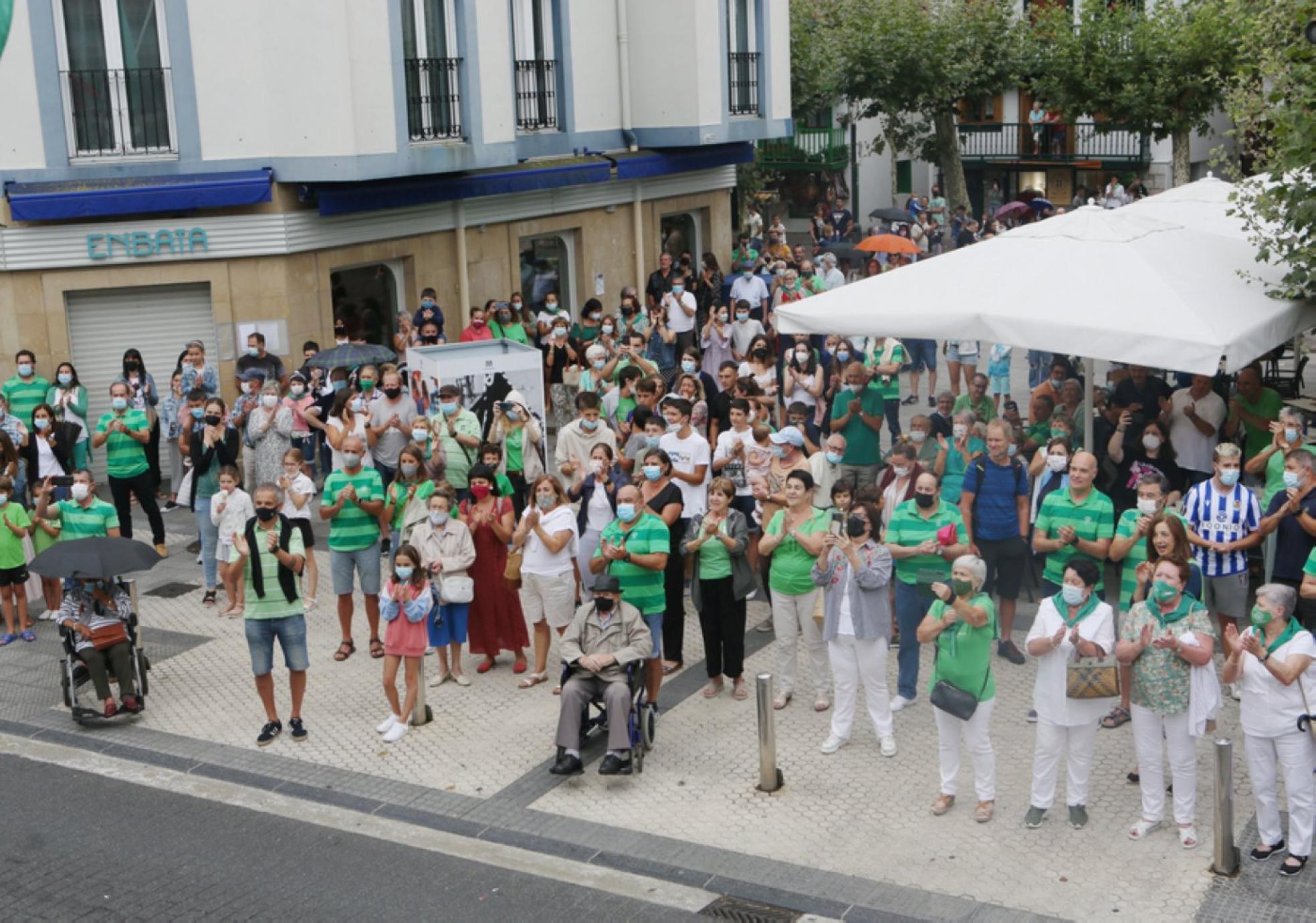 El público no quiso perderse un recibimiento   que se acercó al habitual. 