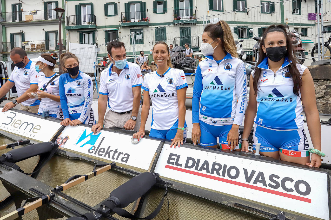 Fotos: Gemma Mengual, una olímpica en las tostas de Donostiarra