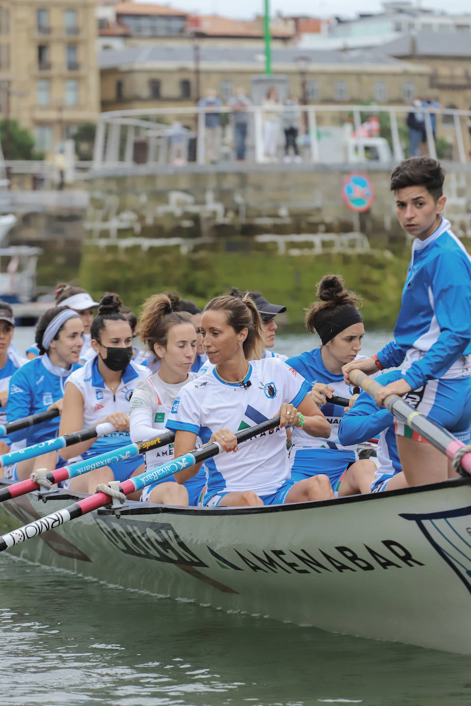 Fotos: Gemma Mengual, una olímpica en las tostas de Donostiarra