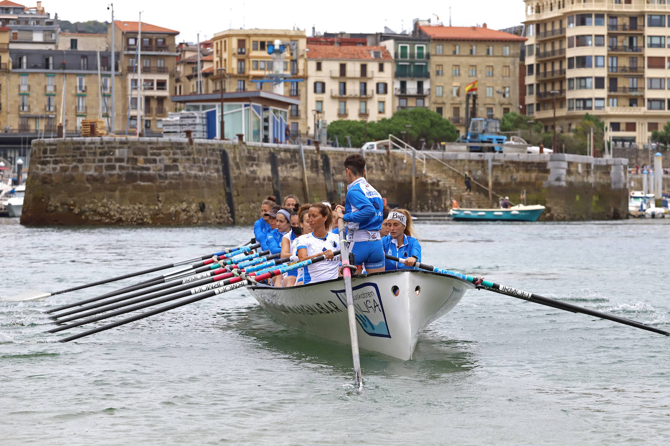 Fotos: Gemma Mengual, una olímpica en las tostas de Donostiarra