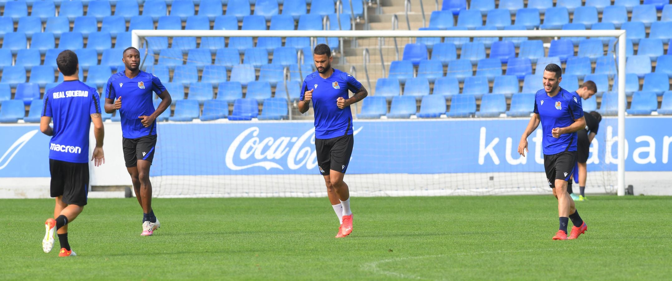 Fotos: Las imágenes del entrenamiento de la Real