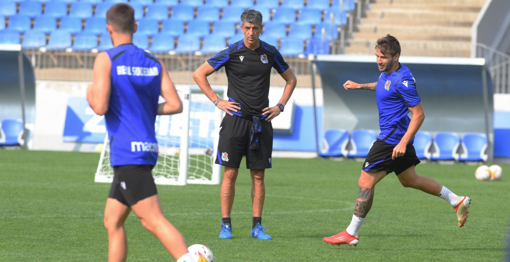 Fotos: Las imágenes del entrenamiento de la Real