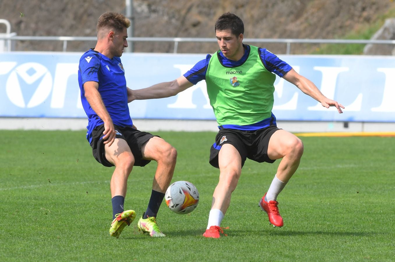 Fotos: Las imágenes del entrenamiento de la Real