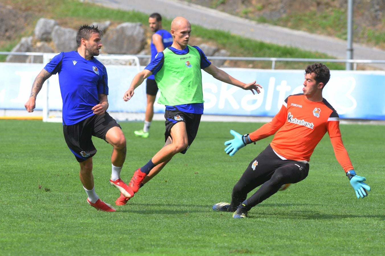 Fotos: Las imágenes del entrenamiento de la Real
