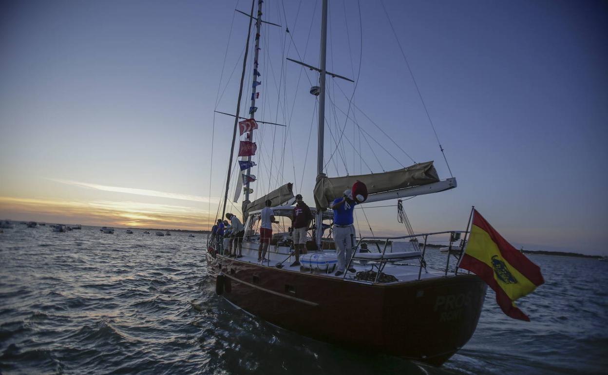 El Pros, en su primera etapa en Sanlúcar de Barrameda.