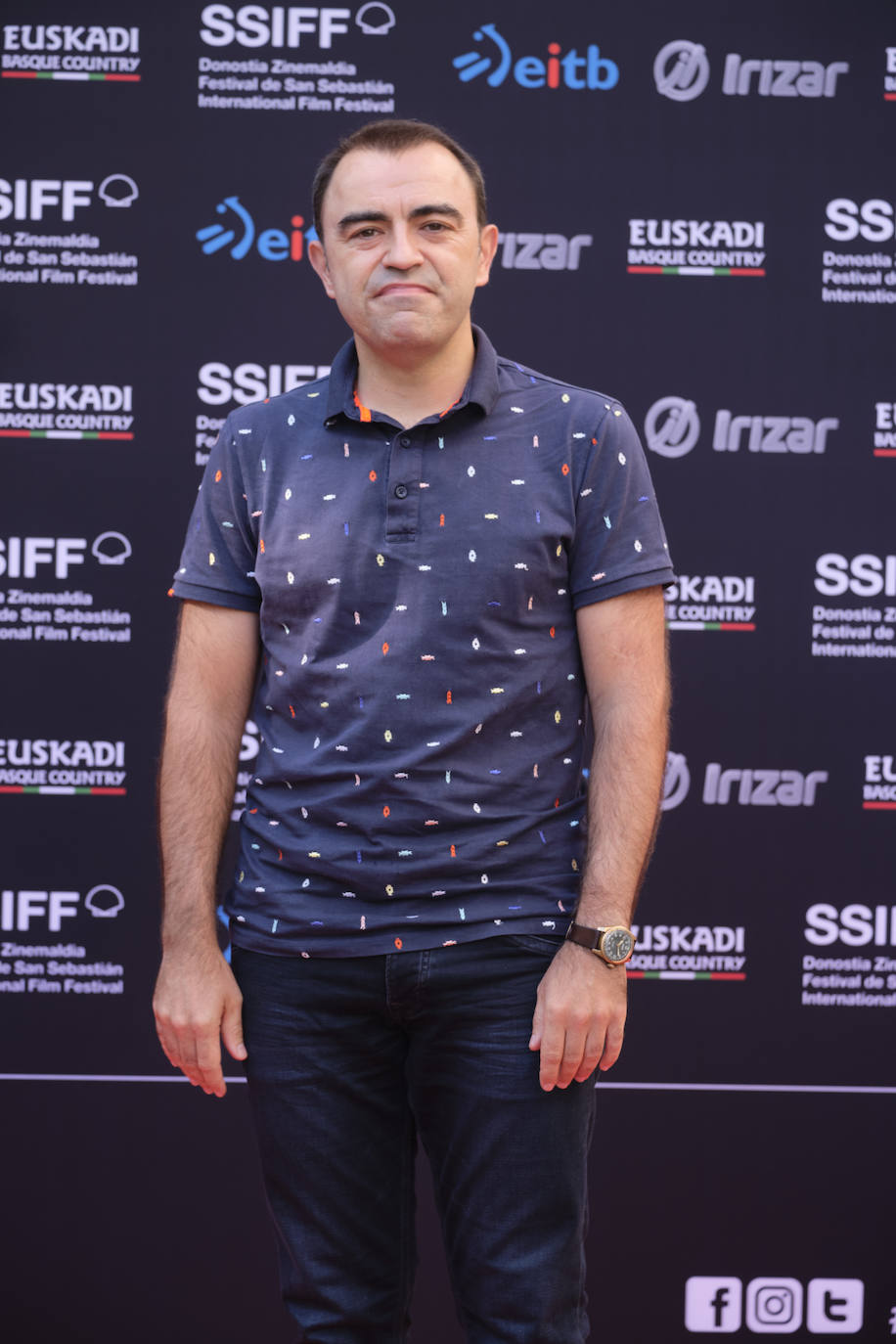 José Luis Rebordinos (Zinemaldi), Jaime Otamendi (Donostia Kultura), Bingen Zupiria (Departamento de Cultura) e Irene Larraza (Instituto Etxepare), en la presentación de las películas vascas que van a participar en el Festival.