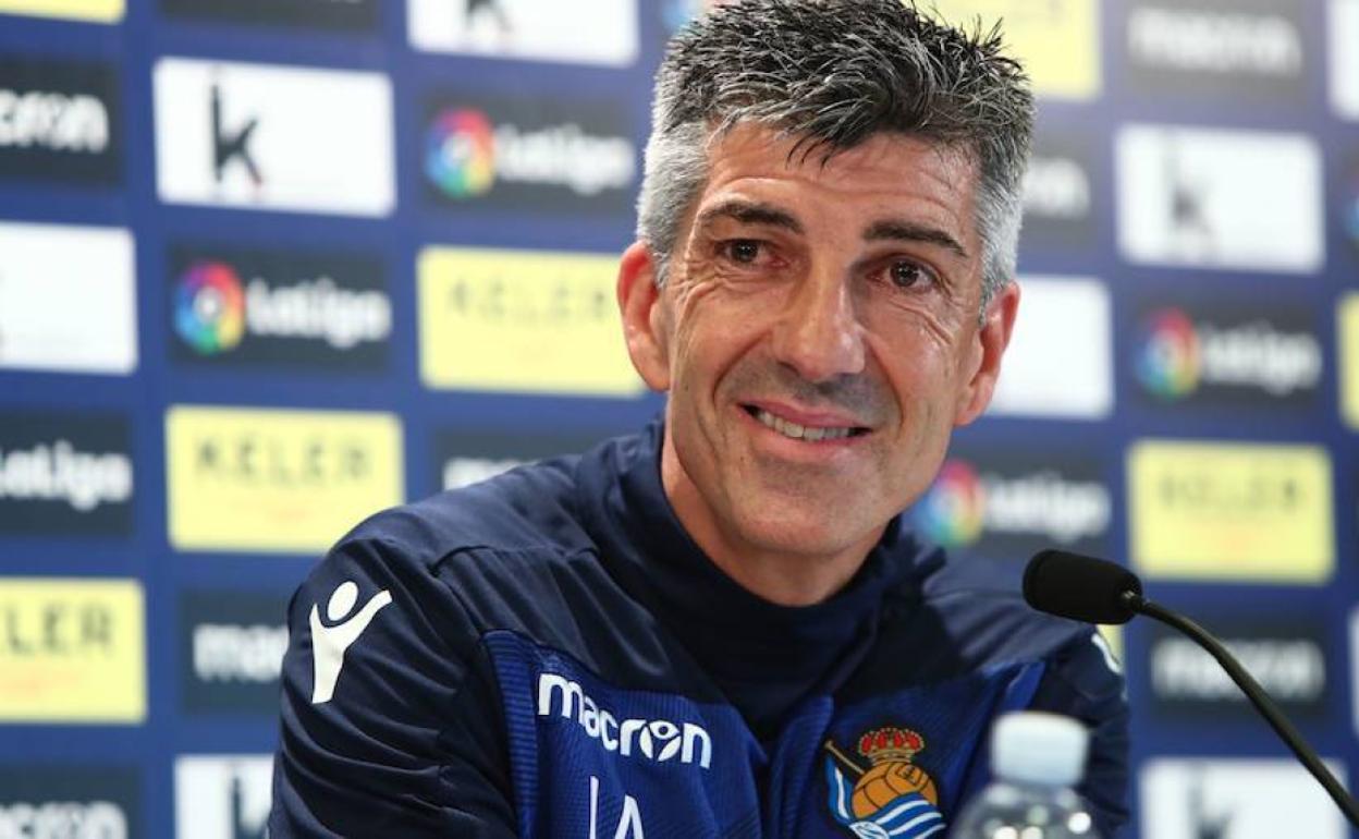 Real Sociedad: Imanol: «Me ha gustado lo que le he visto a Karrikaburu estos días y por eso le convoco»