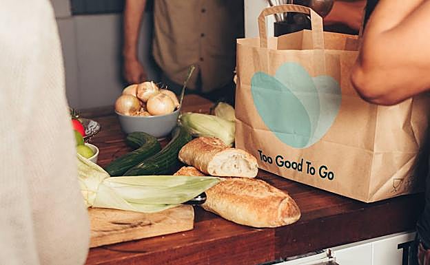 Imagen principal - To Good to Go eta Phenix dira aplikazio erabilienak. 