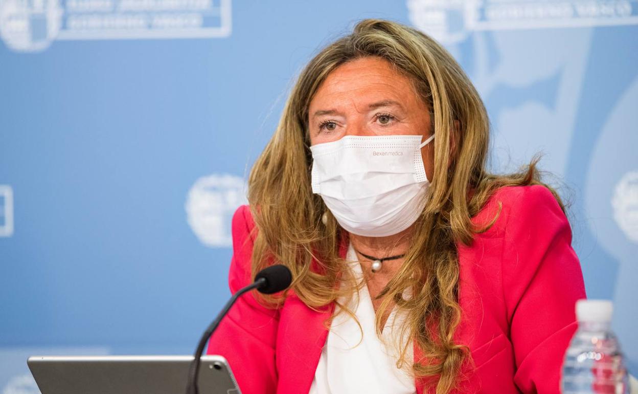 Sigue en directo la comparecencia de la consejera de Salud, Gotzone Sagardui, sobre la evolución de la pandemia del coronavirus