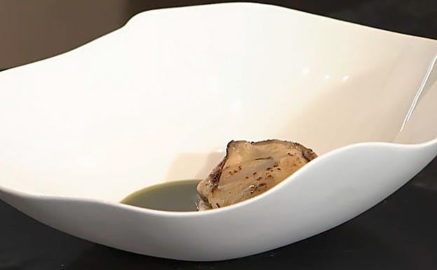Receta de ostra con puré de anchoas de Josean Alija