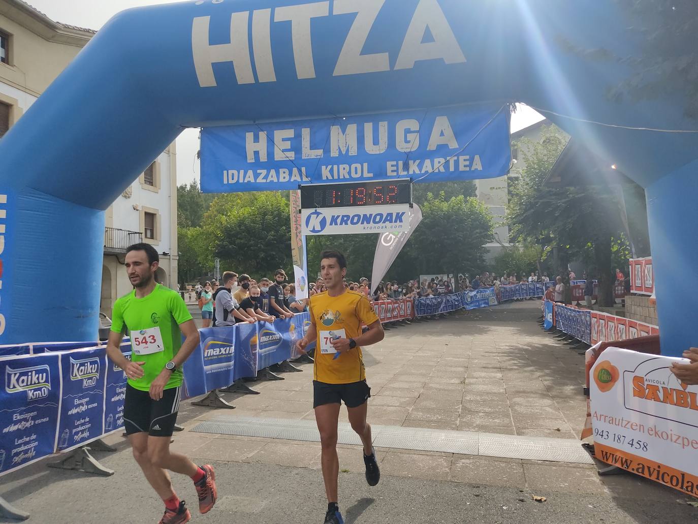 Fotos: Giro ezin hobea Idiazabalgo Axari Trailen