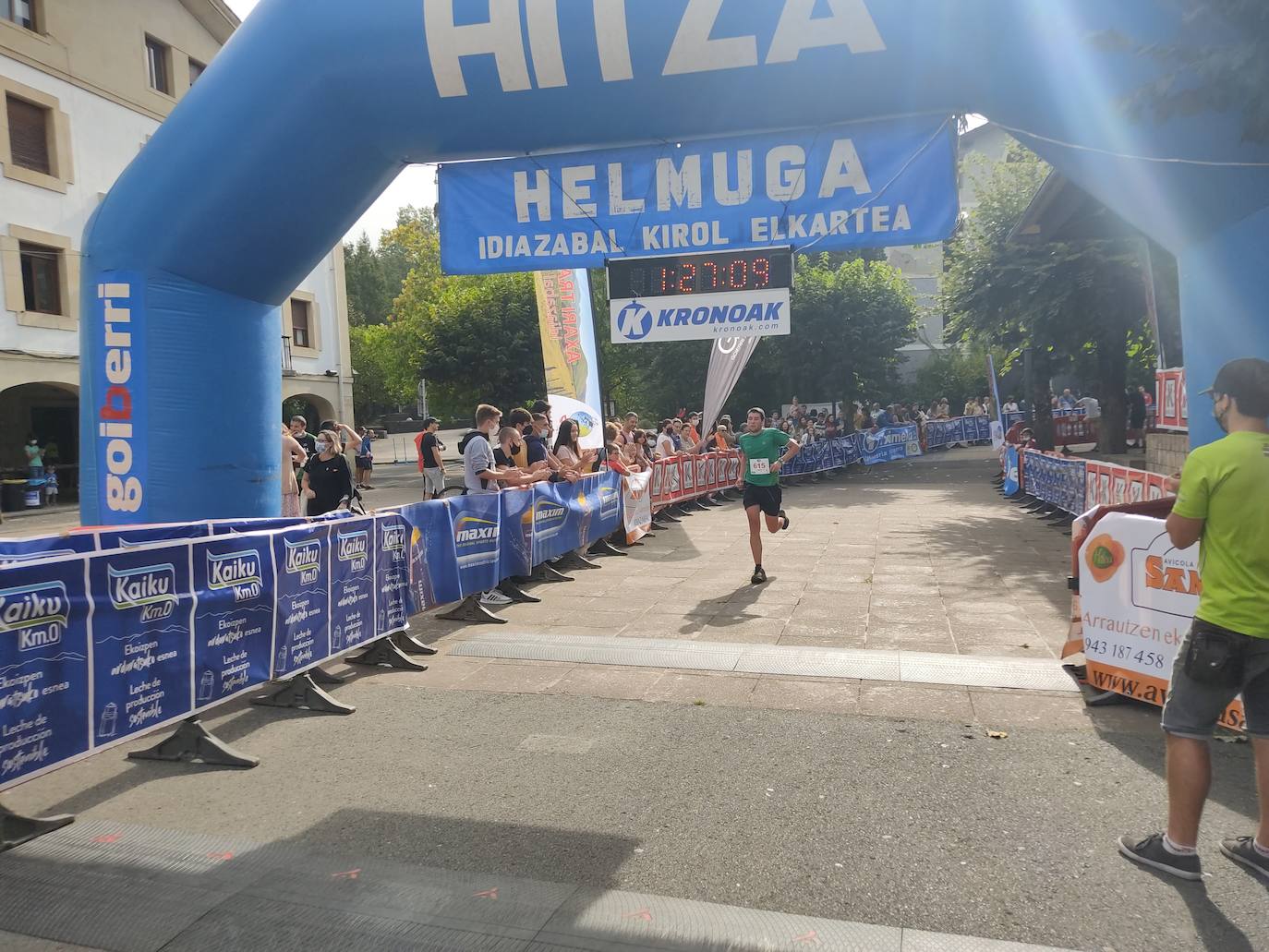 Fotos: Giro ezin hobea Idiazabalgo Axari Trailen