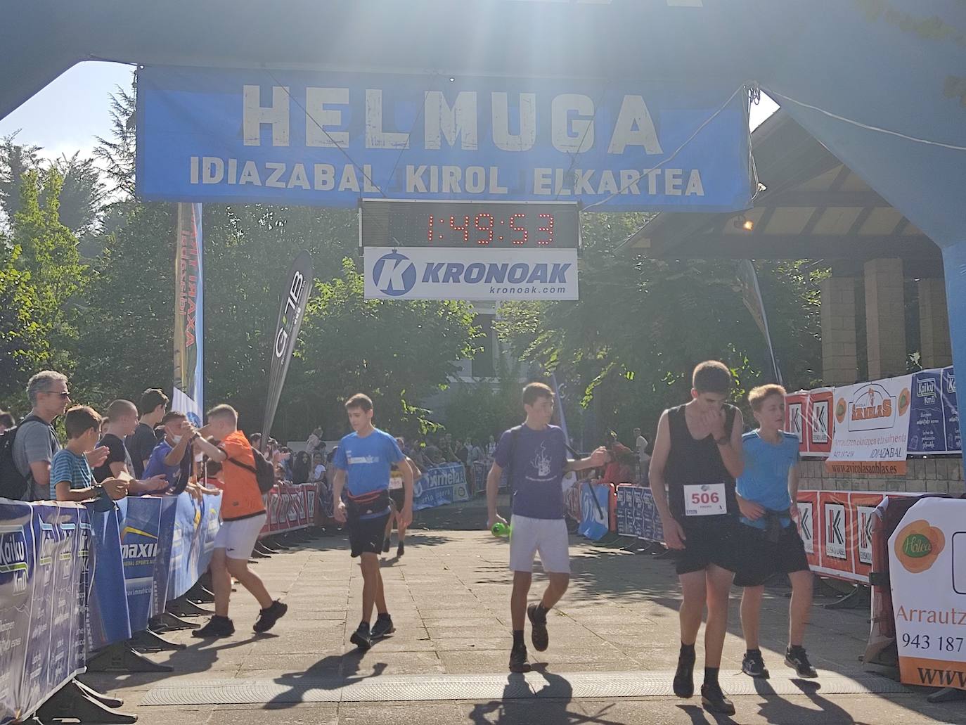 Fotos: Giro ezin hobea Idiazabalgo Axari Trailen