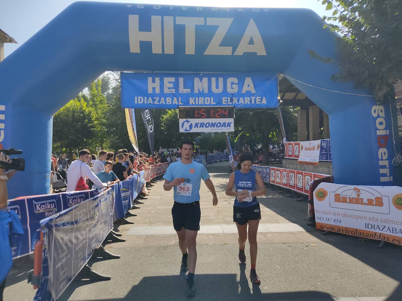 Fotos: Giro ezin hobea Idiazabalgo Axari Trailen